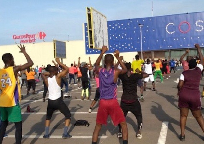 Image Zumba à Paris et Abidjan