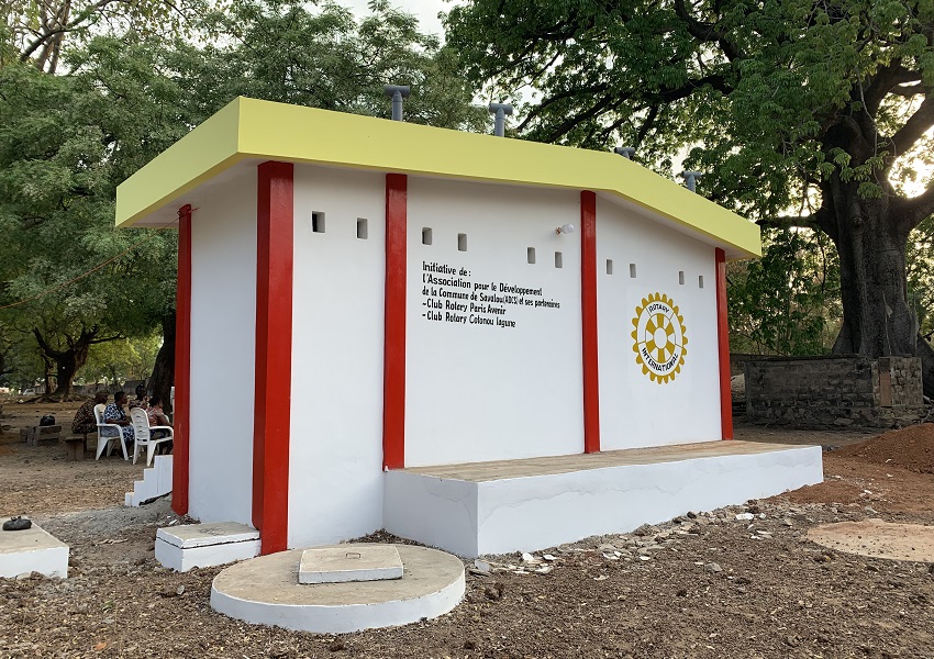 Image DES TOILETTES SÈCHES INSTALLÉES AU BÉNIN