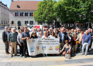 Image L'entente clubs Rotary Unesco se retrouve à Besançon