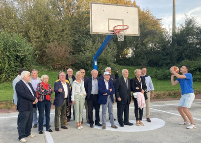 Image UN TERRAIN DE BASKET AU VILLAGE D’ENFANTS