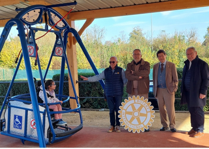 Image UN JARDIN THÉRAPEUTIQUE ADAPTÉ AU POLYHANDICAP