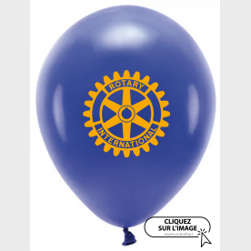 Ballon ROTARY - Pack de 100 pièces 100% latex = 100% biodégradable  EN STOCK ! disponible sous quelques jours.