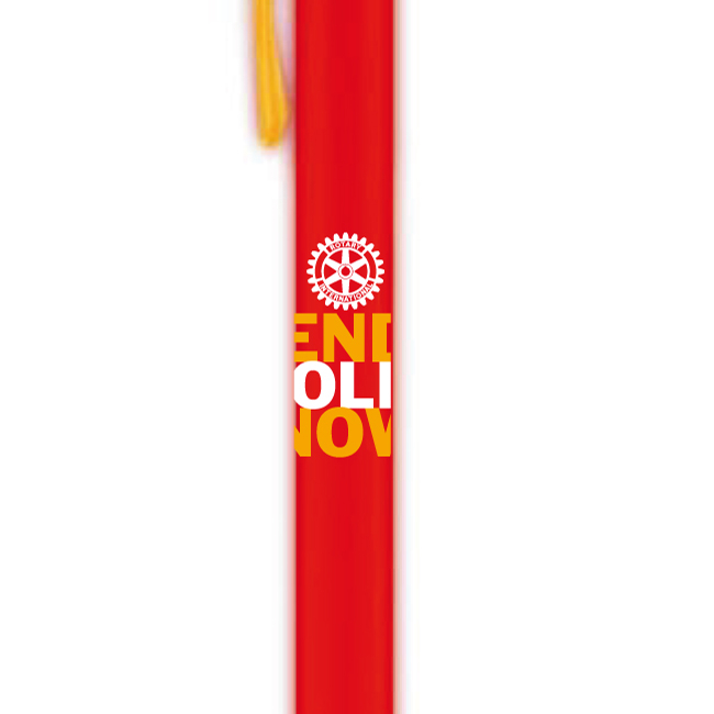 Pack 50 Stylos End Polio Now EN STOCK ! disponible sous quelques jours.