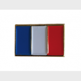 Insigne drapeau Bleu Blanc Rouge Dimensions 1.4cmx0,8cm- pack 50  en stock